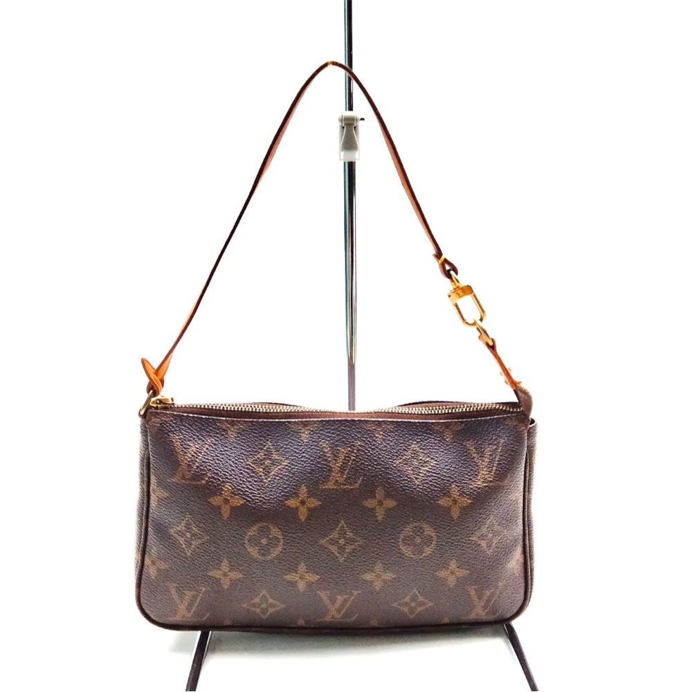 Authentic Louis Vuitton LV Accessories Pouch Bag  Pochette Monogram